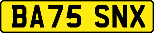 BA75SNX