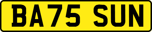 BA75SUN