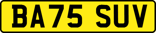 BA75SUV