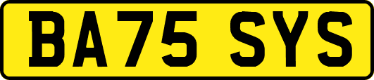BA75SYS
