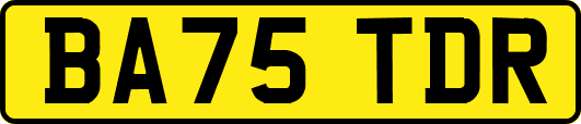 BA75TDR