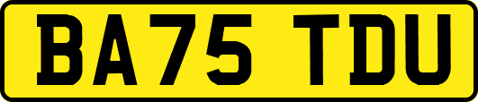 BA75TDU