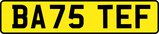 BA75TEF