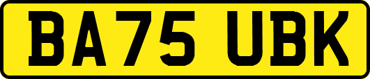 BA75UBK
