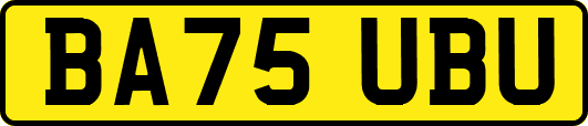 BA75UBU