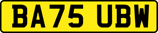 BA75UBW