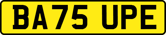 BA75UPE