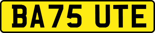 BA75UTE