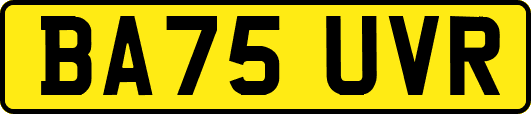 BA75UVR