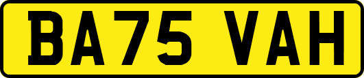 BA75VAH