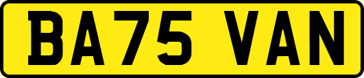 BA75VAN