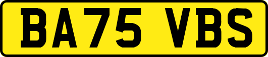 BA75VBS