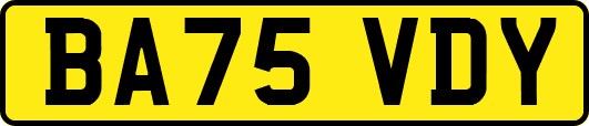 BA75VDY