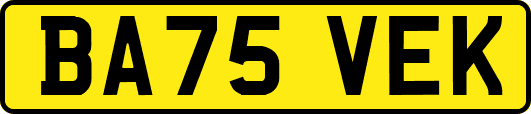 BA75VEK