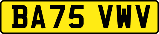 BA75VWV