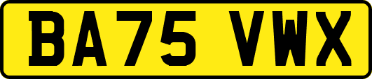 BA75VWX