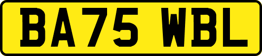 BA75WBL