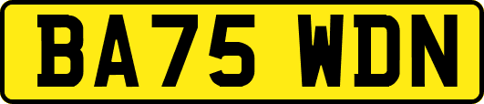 BA75WDN