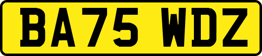 BA75WDZ