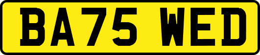 BA75WED