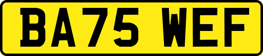 BA75WEF