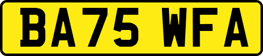 BA75WFA