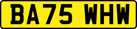 BA75WHW