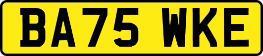 BA75WKE