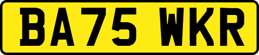 BA75WKR