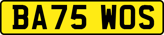 BA75WOS