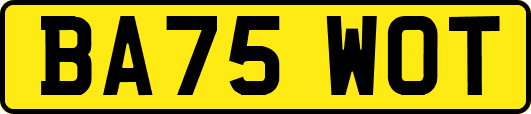 BA75WOT