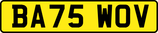 BA75WOV