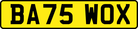 BA75WOX