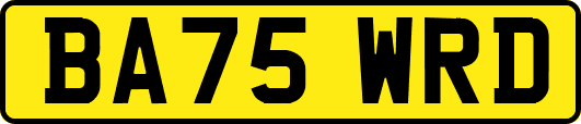 BA75WRD