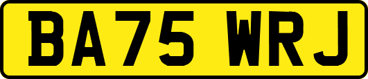 BA75WRJ