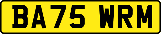 BA75WRM