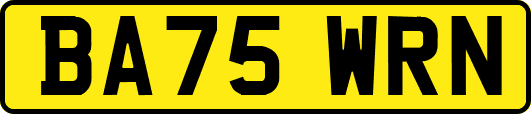 BA75WRN