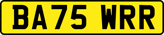BA75WRR
