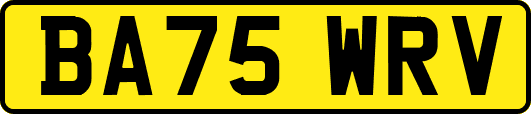 BA75WRV