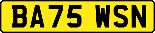 BA75WSN