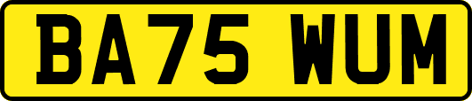 BA75WUM