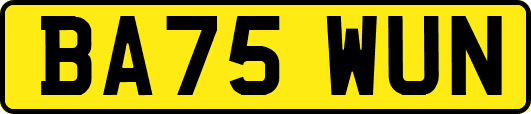 BA75WUN