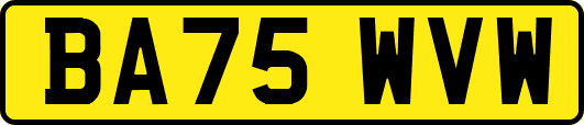 BA75WVW