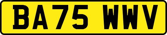 BA75WWV