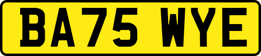 BA75WYE