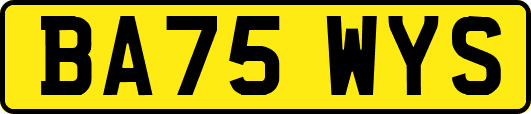 BA75WYS