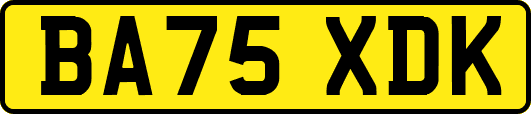 BA75XDK