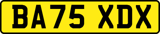 BA75XDX