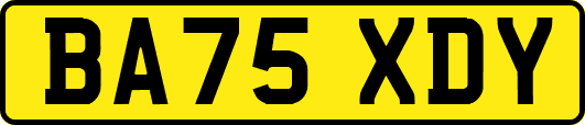 BA75XDY