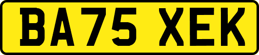 BA75XEK
